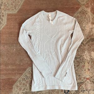 Lululemon Athletica Long sleeve exercise Top